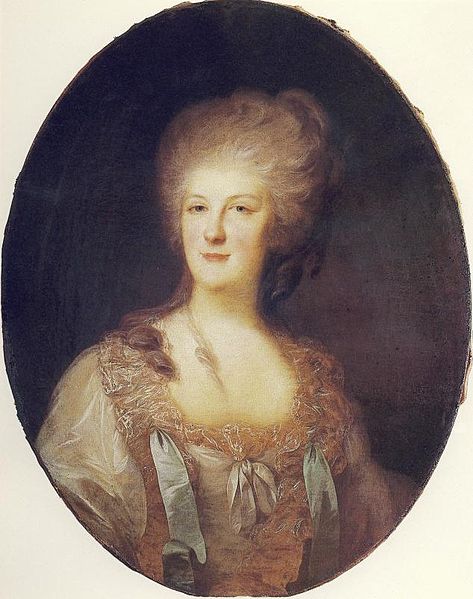 Fyodor Rokotov Portrait of Daria Dmitriev Manova